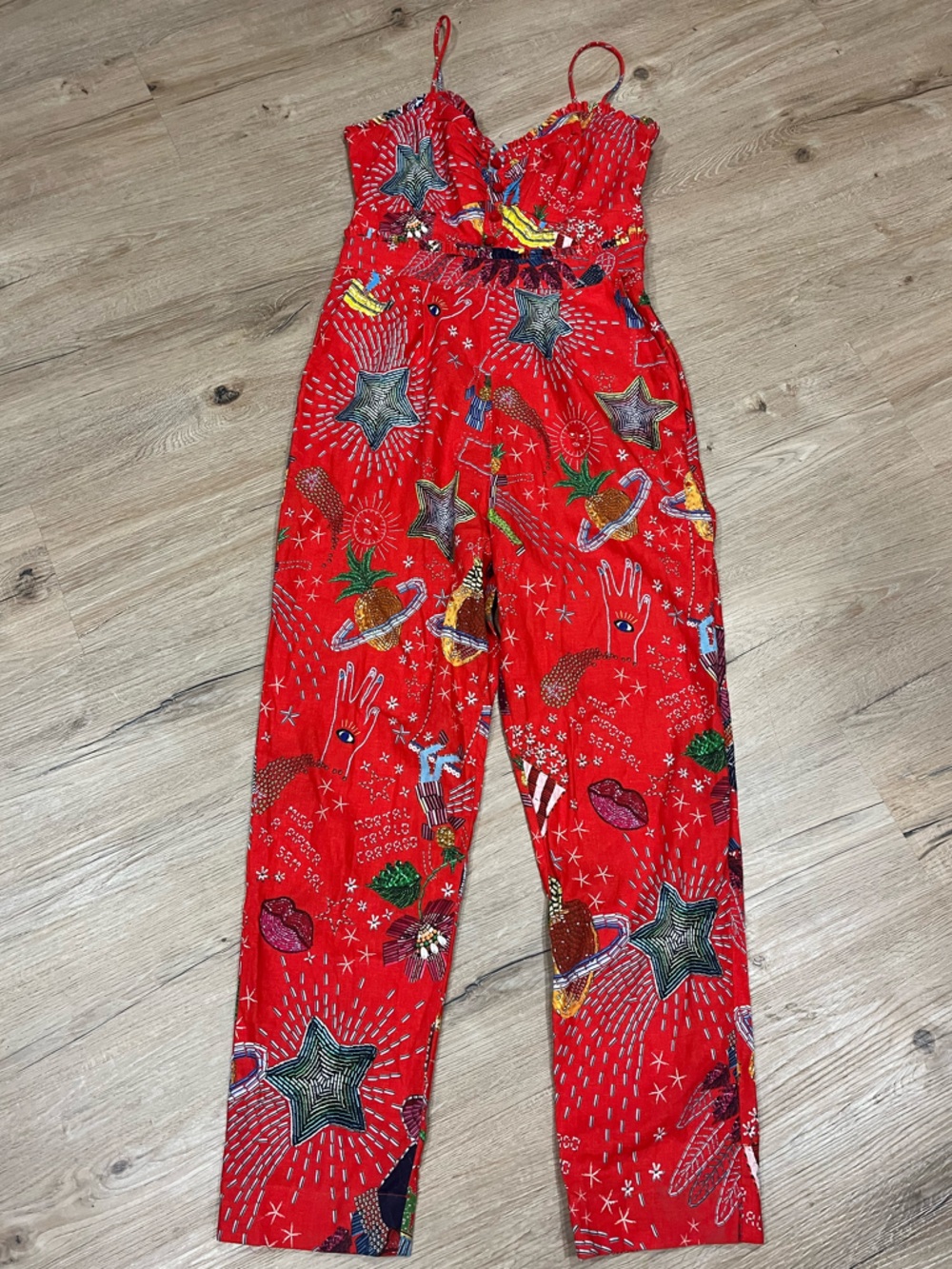 FARM Rio Carnival Jumpsuit - Size Small